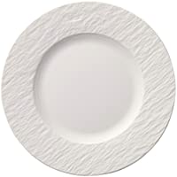 Los mejores  - Villeroy &amp- Boch Manufacture Rock Plato de desayuno- Porcelana Premium- Blanco